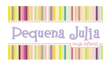 Logotipo Moda Infantil - Pequena Julia